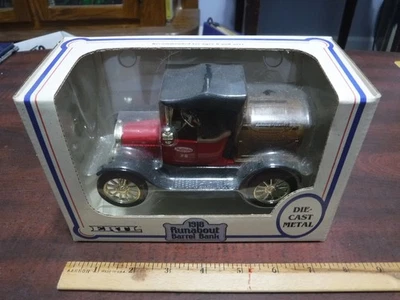 Vintage Ertl True Value 1918 Ford Runabout Barrel Truck Bank 1:25 scale NIB 1989 - Image 1 of 4