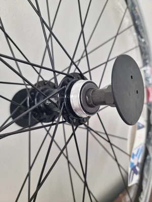 Wheelmaster 27.5" ETRTO 58X19 Aluminum Rear wheel black Freewheel - Image 1 of 4