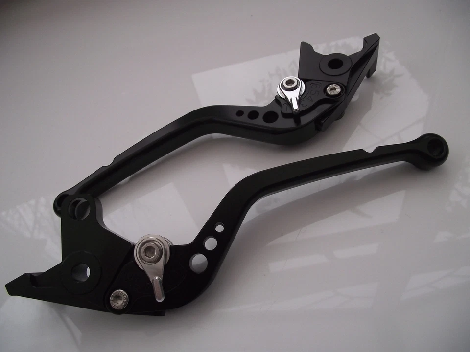 Juego de palancas CNC largas negras/cromo Honda CBR 600 RR 2003-2006 F29/Y688 Foto 1 de 1