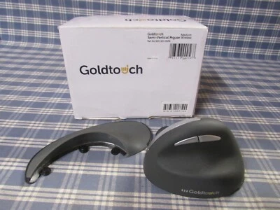 Goldtouch Semi-Vertical Wireless Mouse & Dongle (Open Box Item) FREE SHIPPING. - Image 1 of 4