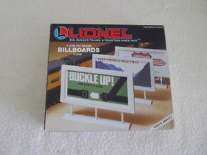 LIONEL 6-12707 BILLBOARDS NIB - Picture 1 of 5