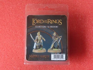 Spiele Workshop Herr der Ringe Glorfindel und Erestor Elf Elfen Neu Metall LoTR - Bild 1 von 4
