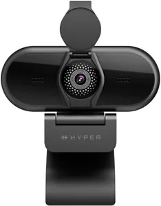 Hyperdrive HyperCam Highest Quality HD 1080p with Stereo Sound USB Webcam Black - Picture 1 of 5