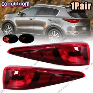For KIA KX5 Sportage 2016-18 Pair Outer Halogen TailLight Assembly Turn Signal - Picture 1 of 14