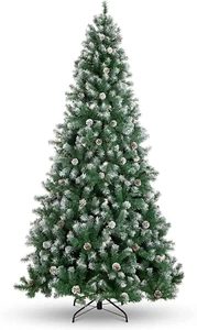 7.5Ft Pre-Decorated Holiday Christmas Tree for Home, Office, Party Decoration... - Picture 1 of 1
