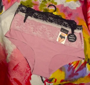 3 NUEVAS BRAGAS HIPSTER PRIMA VALENTINA 77312 PK/BG SIN LÍNEAS PANTY PANEL ENCAJE M - Imagen 1 de 2