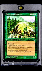 1995 Magic The Gathering Italian Legends Branco di Ghiottoni Wolverine Pack - Picture 1 of 11