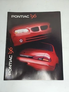 1996 Pontiac Sales Brochure Bonneville Grand Am GT Sunfire Firebird Prix - Picture 1 of 6
