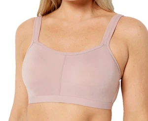 Breezies Comfort Zone Wirefree TShirt Bra~44DDD~Rose Mauve~A469039~Foam Cup 7092 - Picture 1 of 2