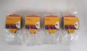 4x Job Lot Genuine Kodak 10C Ink Cartridges - Coloured (420 Pages) inc VAT - Picture 1 of 4