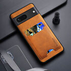 For Google Pixel 7a 7 6 Pro 6a 5a Wallet Card Holder PU Leather Thin Case Cover