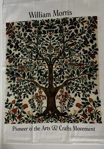 2 x William Morris Gama de Obras de Arte Cocina Toallas de Té Árbol de la Vida 50cm x 70cm - Imagen 1 de 3