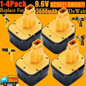 1-4Pack For Dewalt 12v DW9071 Battery DW9072 DC9071 DE9037 DE9071 For Drill Tool - Picture 1 of 24