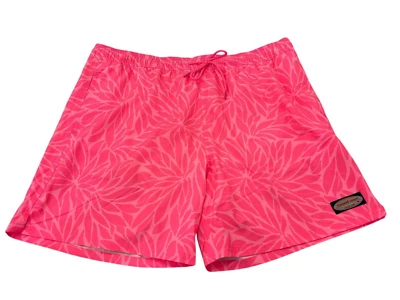 Мужские плавательные шорты Vineyard Vines с розовым принтом размер XL - Изображение 1 из 4