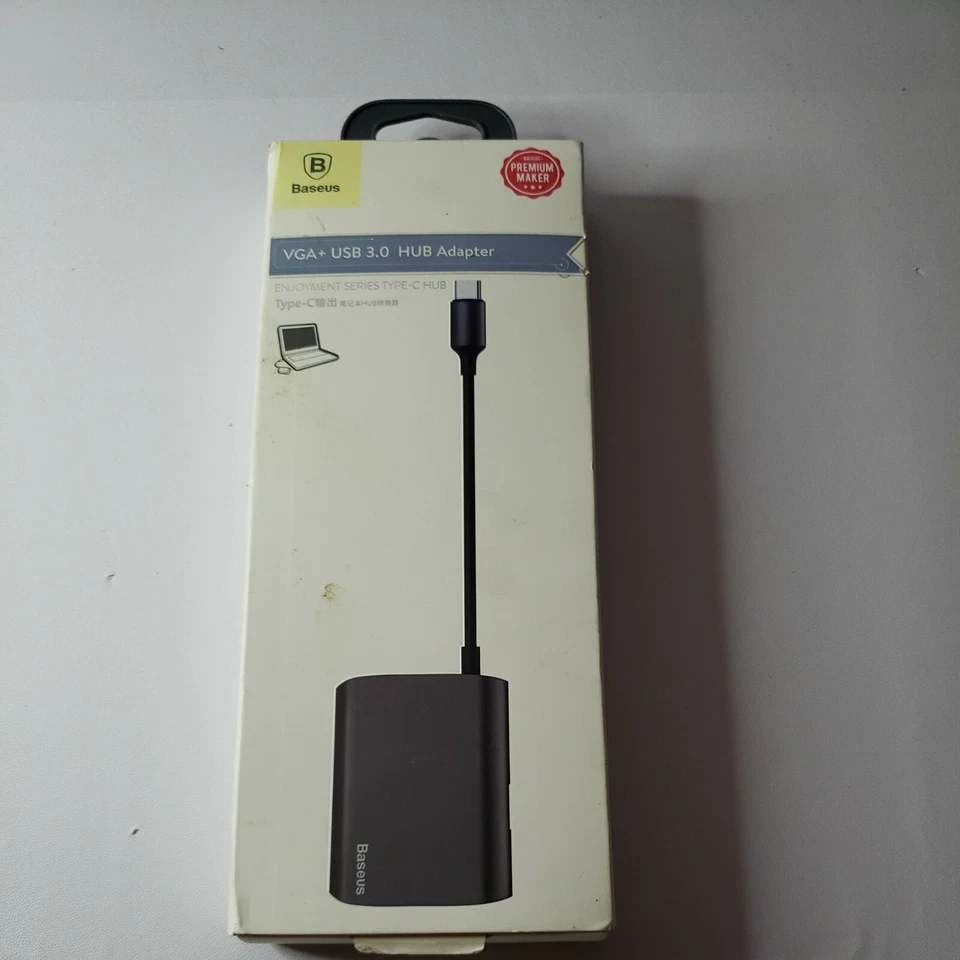 Baseus Type-C VGA+ USB 3.0  Hub Adapter - Image 1 of 1