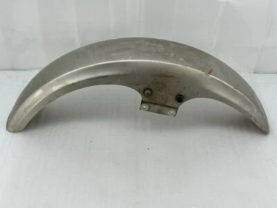 GUARDABARROS DELANTERO BMW USADO PLATA NO METAL R65, R65LS Y R80 - SE ADAPTA A MODELOS DE AMORTIGUADOR DOBLE Foto 1 de 4