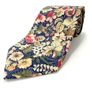 Corbata de algodón estampada colorida de lujo Tango Max Raab 57" x 4" - Imagen 1 de 7