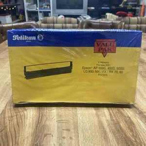 Epson - Pelikan 6P288 czarny wkład z tkaniny - 6 wstążek - Zdjęcie 1 z 6