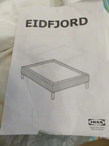 IKEA EIDFJORD Bezug für Lattenrost, FULL SIZE, hellbeige Neu ohne Etikett - Bild 1 von 7