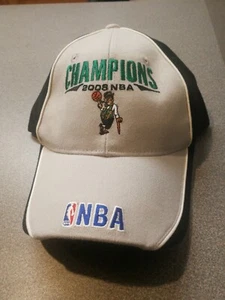 Boston Celtics 2008 Champions w/ Lucky the Leprechaun Cap Hat NBA Basketball - Picture 1 of 9