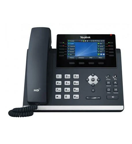 REF “A’ STOCK - Yealink T46U IP VOIP POE Telephone Factory Defaulted - Unlocked