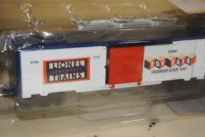 LIONEL 1999 ""TOY FAIR"" COCHE DE CAJA #19977 NUNCA ABIERTO NUEVO EN LA CAJA ORIGINAL - Imagen 1 de 3