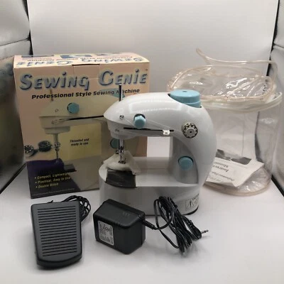 Vintage Sewing Genie Professional Style Sewing Machine Portable Tested - Image 1 of 4
