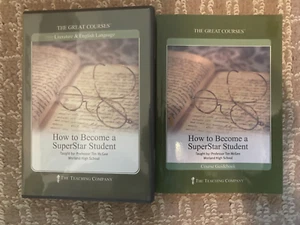 Great Courses How To Become A SuperStar Student DVDs & Guidebook - Picture 1 of 2