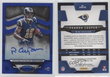 2016 Certified Potential Signatures Mirror Blue /50 Pharoh Cooper Rookie Auto RC