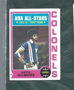 1974 Topps basketball card #180 Artis Gilmore Kentucky Colonels EX - Picture 1 of 2