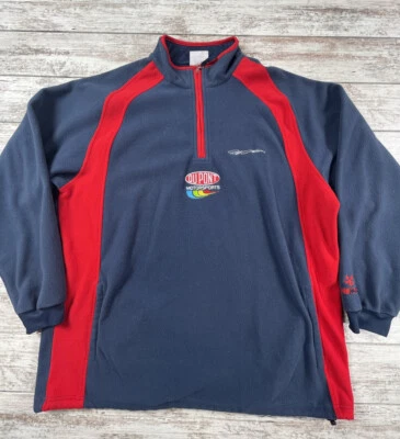 Chase Auténtica Chaqueta 3/4 Cremallera Jeff Gordon 24 Nascar Talla XL?  Hombre Azul Rojo Foto 1 de 4