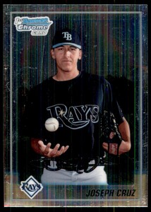 2010 Bowman Chrome Prospects Joseph Cruz Tampa Bay Rays #BCP15