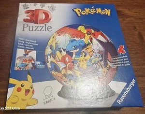 Puzzle 3D RAVENSBURGER 72 pezzi pokemon pikachu pokeball Ravensburger - Foto 1 di 5