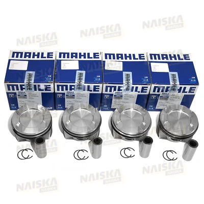 4 поршневых кольца MAHLE Φ84 мм/CR 10:1 для BMW 328i 428i X3 F30 F10 N20B20A 2.0T - Изображение 1 из 4