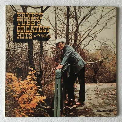 ERNEST TUBB ~ GREATEST HITS VOL. II ~ 1973 US 11-TRACK VINYL LP REISSUE - Image 1 of 4