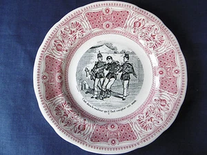 ANCIENNE ASSIETTE GIEN "PROVERBES ET MILITAIRES" n° 4 - Imagen 1 de 3