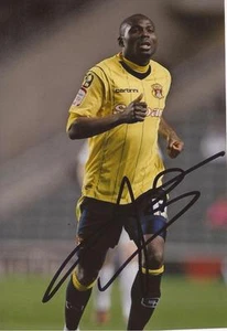 CARLISLE: FRANCOIS ZOKO SIGNED 6x4 ACTION PHOTO+COA - Picture 1 of 1
