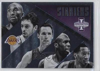 2013 Panini Innovation Starters Kobe Bryant Pau Gasol Steve Nash Jodie Meeks HOF - Image 1 of 2