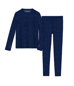 Athletic Works Boy's Blue Thermal Underwear Set Size L (10-12) NEW  - Picture 1 of 4