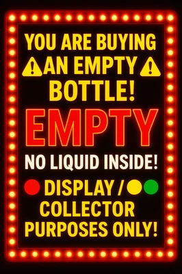 EMPTY COLLECTOR RUM/RON BOTTLE HAVANA CLUB 7 AÑOS 500 YEAR LA HABANA CUBA AÑEJO! - Image 1 of 4