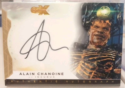 CZX Super Heroes & Super-Villains Alain Chanoine Autograph Incubus (#/310) 2019  - Image 1 of 3