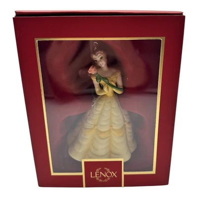 Lenox Christmas Disney Showcase Princess Belle Ornament NWT - Image 1 of 4