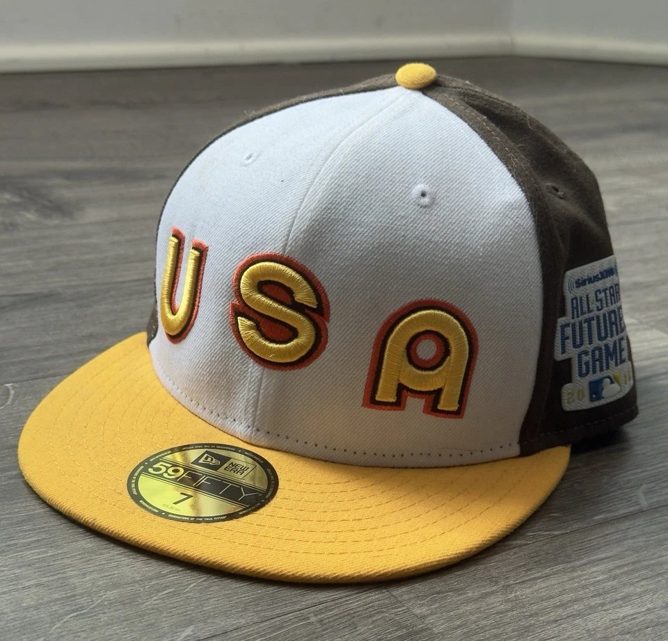 2016 MLB New Era San Diego Padres All Star Futures World Rare Hat Cap Baseball 7 - Image 1 of 4