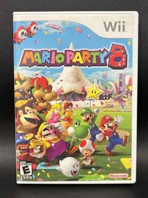 Mario Party 8 (Nintendo Wii, 2007) CIB Complete w/ Manual Tested & Works - Image 1 of 4