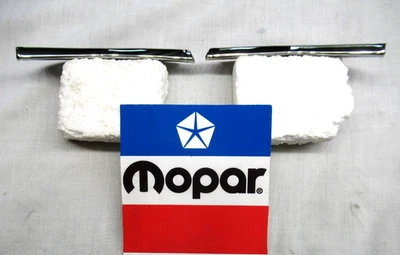 Polished 1971 1972 Charger RT SE 500 Rallye rear quarter end cap stainless trim - Image 1 of 4