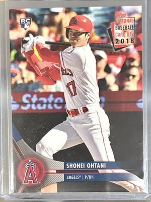 2018 Topps National Baseball Card Day SHOHEI OHTANI #8 Rookie RC - Image 1 of 2