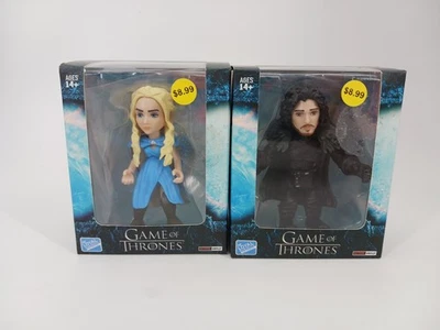 Lote de 2 minifiguras de Juego de Tronos Jon Snow Daenerys Targaryen de Loyal Subjects Foto 1 de 4