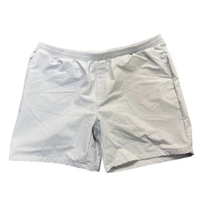 Pantalones Cortos FLX Para Hombre Blanco Activo Exterior Cintura Elástica Pull On con Bolsillo XXL - Imagen 1 de 6