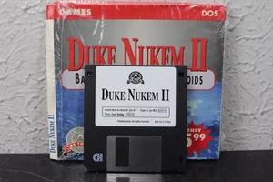 Duke Nukem II Battle Aliens and Robodroids IBM MS-DOS Vintage Rare 1991 - Bild 1 von 4