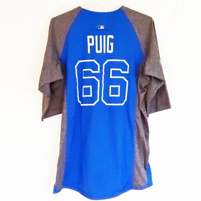 Camiseta LOS ANGELES L.A. DODGERS Puig Fan manga 3/4 majestuosa talla L nueva sin etiquetas Foto 1 de 4
